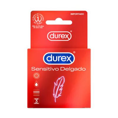 Preservativo Durex Sensitivo Delgado - Caja 3 UN