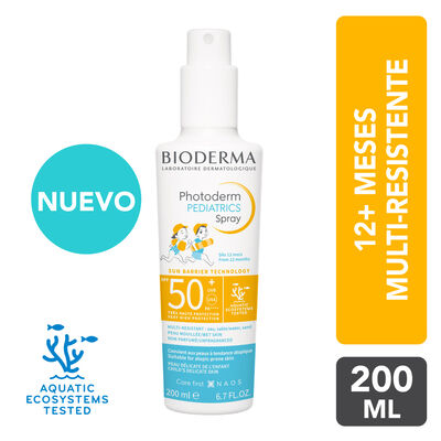 Bioderma Photoderm Pediatrics Spray SPF50+ - Botella 200 Ml