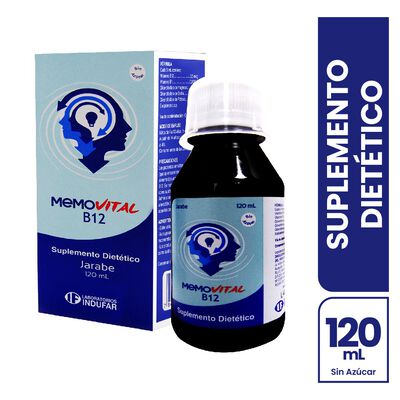 Memovital B12 -Frasco 120 Ml