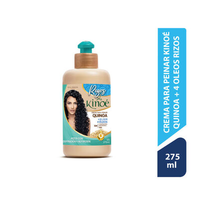 Kino&eacute; Crema para peinar Elixir 4 Oleos Rizos - Frasco 275ML