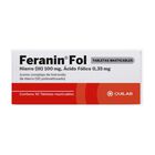 Feranin-Fol 100 Mg Tabletas Masticables - Caja 30 UN, , large image number null