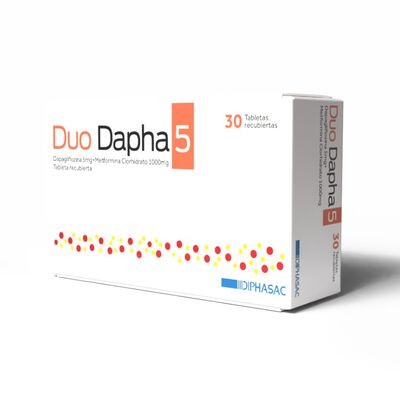 Duo Dapha 5 Tabletas Recubiertas - Caja 30 UN