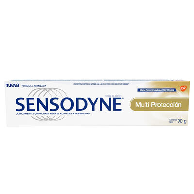 Crema Dental Sensodyne Multi Protecci&oacute;n - Tubo 90 G