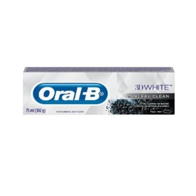 Oral B Crema 3D White Mineral - Tubo 75Ml