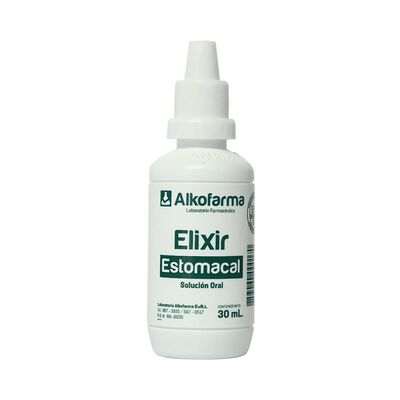 Elixir Estomacal - Frasco 30 Ml