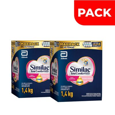 D&uacute;o pack Similac Total Comfort KID - 1.4 KG