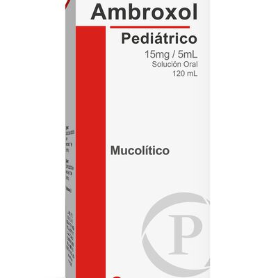 Ambroxol 15mg/5ml Jarabe - Frasco 120 ML