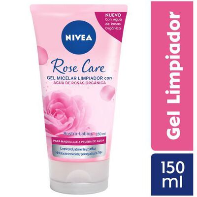 Nivea Micellar Roses Gel Limpiador - Frasco 150 Ml