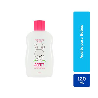 Portugal Beb&eacute; Aceite Natural - Frasco 120 ML