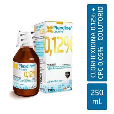 Plexdine 0.12% - Frasco 250 Ml