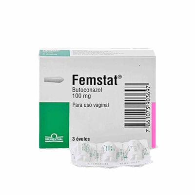 Femstat 100 mg &Oacute;vulos Vaginales - Caja 3 UN