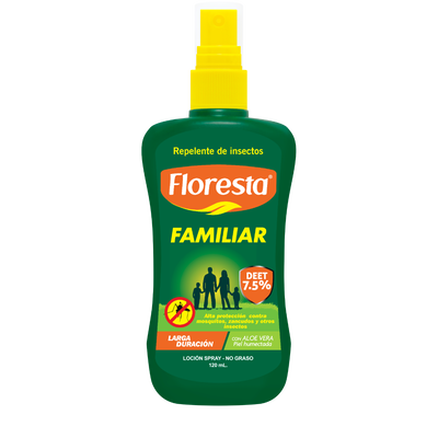 Repelente Floresta Familiar Loci&oacute;n - Frasco 120 ML
