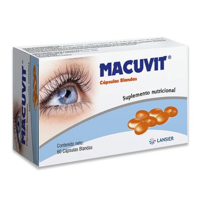 Macuvit C&aacute;psulas Blandas - Caja 60 UN