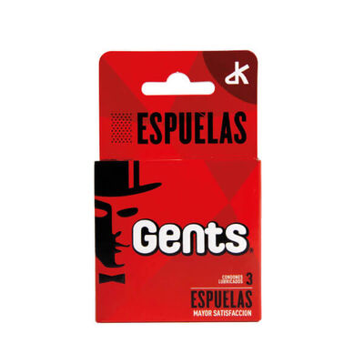Preservativo Gents Espuelas - Caja 3 UN