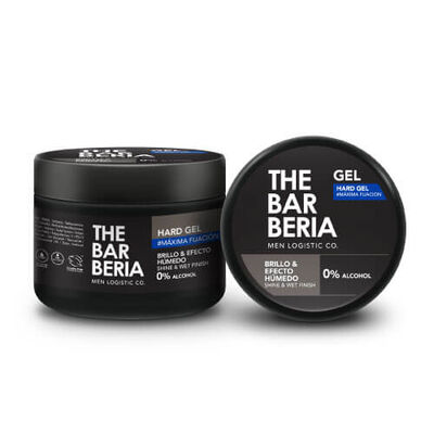 The Barberia Hard Gel M&aacute;xima Fijaci&oacute;n  - Pote 220 G