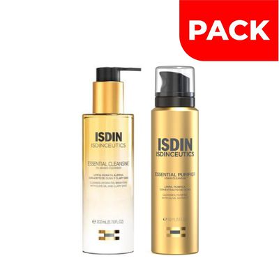 Isdin Essential Purifier 150 ML & Isdinceutics Essential Cleansing - Pack 2 UN