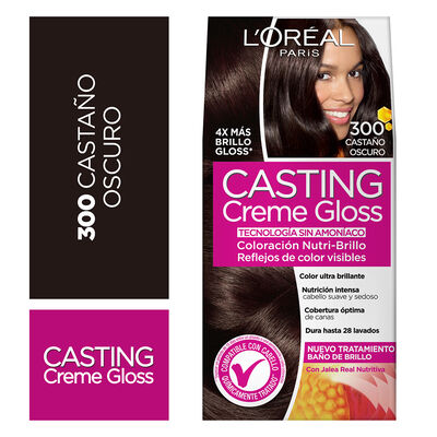 Tinte Casting Creme Gloss 300 Casta&ntilde;o Oscuro - Caja 1 UN