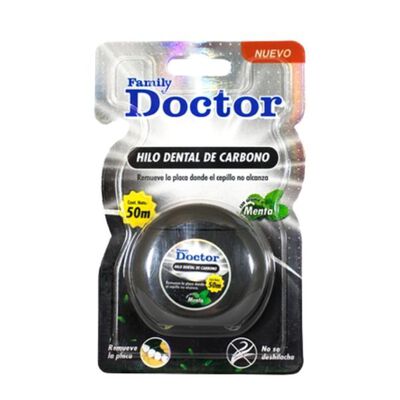 Family Doctor Hilo Dental De Carbono 50 M - Unidad 1 UN
