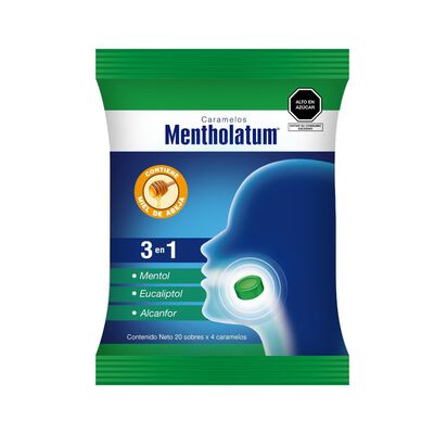 Mentholatum Caramelo - Bolsa 20 UN