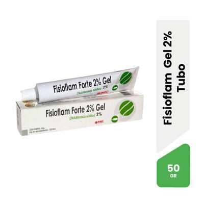 Fisioflam Forte 2% En Gel - Tubo 50 G