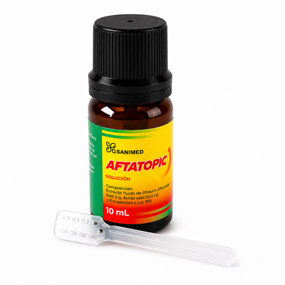 Aftatopic Soluci&oacute;n - Frasco 10Ml