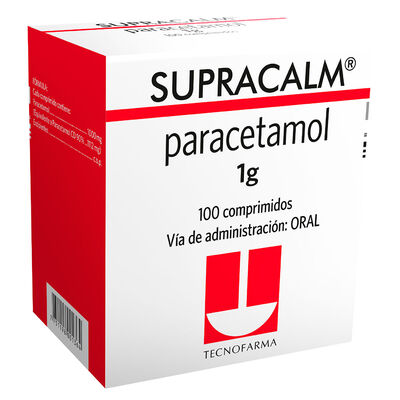 Supracalm 1 Gr Comprimido - Caja 100 UN