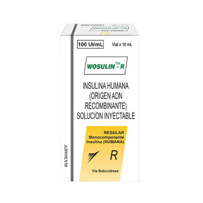 Wosulin-R 100 UI/ML - Caja 1 UN