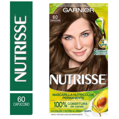 Tinte Nutrisse #60 Rubio Oscuro Capuccino - Caja 1 UN
