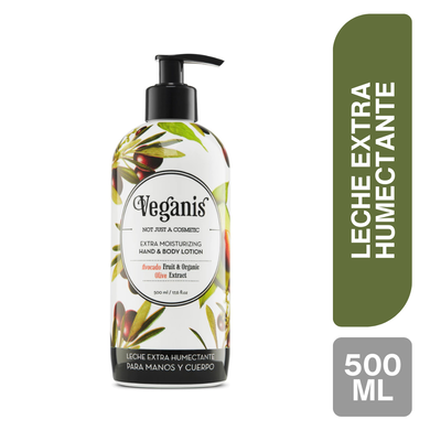 Veganis Leche Extra Humectante Corporal De Aguacate - Frasco 400 ML