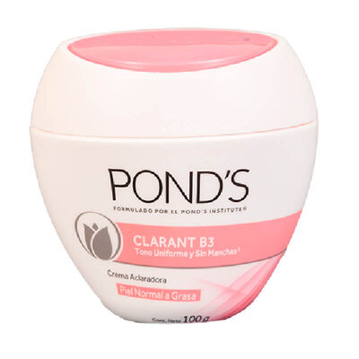 Crema Facial Ponds Aclarado B3 Piel Normal A Grasa - Pote 100 G