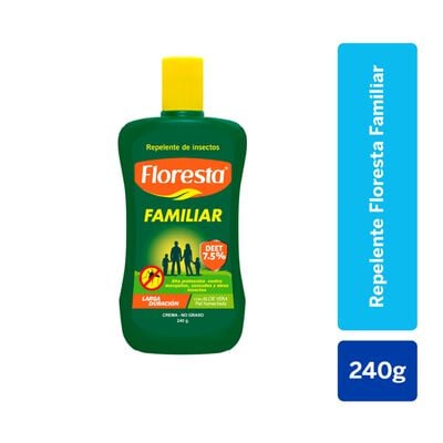 Repelente Floresta Familiar Crema - Frasco 240 G