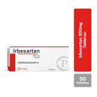 Irbesartan 300 Mg Tableta - Caja 50 UN, , large image number null