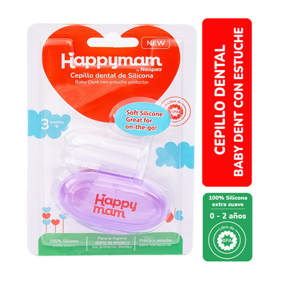 Cepillo Dental de Silicona Happymam Ni&ntilde;a - Caja 1 UN