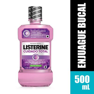Listerine Cuidado Total  - Frasco 500 ML
