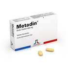 Metadin 600 mg Tabletas - Caja 30 UN, , large image number null