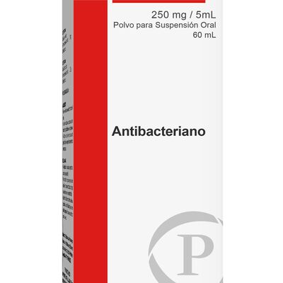 Dicloxacilina 250mg/5ml Suspensi&oacute;n - Frasco 60 ML