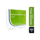 Amoxicilina 500 Mg C&aacute;psulas - Caja 100 UN, , large image number null
