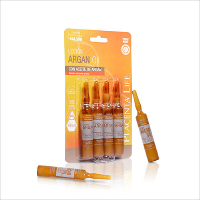 Placenta Locion Argan Oil Ampollas - Pack 4 UN