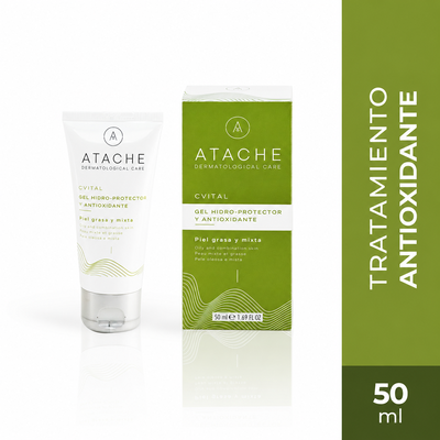 Atache Cvital Hidroprotectora Gel Piel Grasa D&iacute;a 50ML