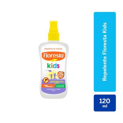 Repelente Floresta Kids Loci&oacute;n - Frasco 120 ML