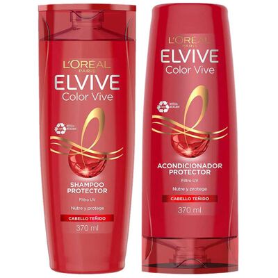 Elvive Shampoo + Acondicionador Colorvive - Pack 2 UN