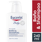 Eucerin Baby Ba&ntilde;o & Shampoo - Frasco 240 ML, , large image number null