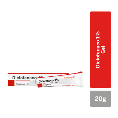 Diclofenaco 1% Gel - Tubo 20 G