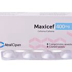 Maxicef 400 Mg Comprimidos recubiertos - Caja 8 UN, , large image number null