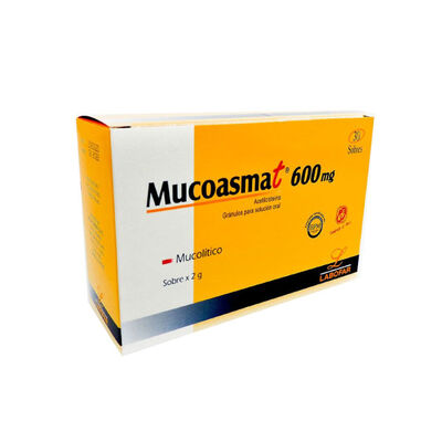 Mucoasmat 600Mg - Caja 30 sobres