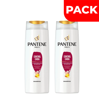 Pack Shampoo Pantene Control Ca&Iacute;da - Frasco 400 ML