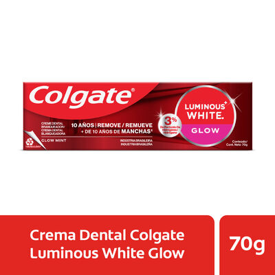 Crema Dental Colgate Luminous White Glow 70g