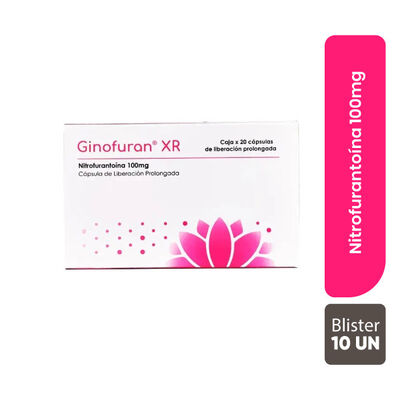 Ginofuran Xr 100Mg C&aacute;psulas - Bl&iacute;ster 10 UN