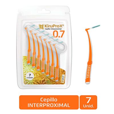 Kiruprox 0.7 Cepillo Interproximal - Bl&iacute;ster 7 UN