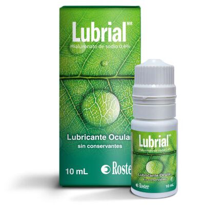 Lubrial Lubricante Oftalmol&oacute;gico Gotas - Frasco 10 Ml